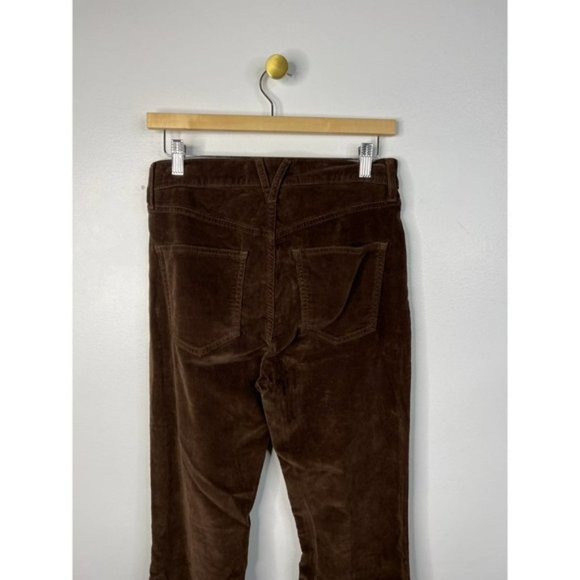 Veronica Beard Sheridan Bell Bottom Corduroy Jeans Women's Brown Size: 28 NWT - Picture 6 of 8